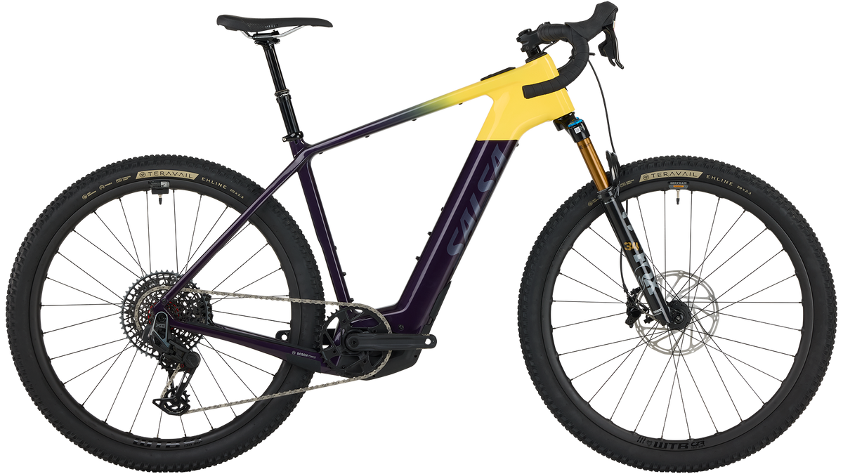 Carbon Ebike - Salsa Tributary C Force X0 AXS SUS - Salsa Cycles