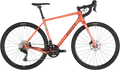 Salsa Warbird C GRX 820 orange bike side view on white background