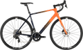 Salsa Warroad C Rival AXS bike, orange purple fade color, side view on white background
