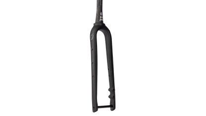 Salsa Waxwing Carbon Fork - Matte Black - Rear view